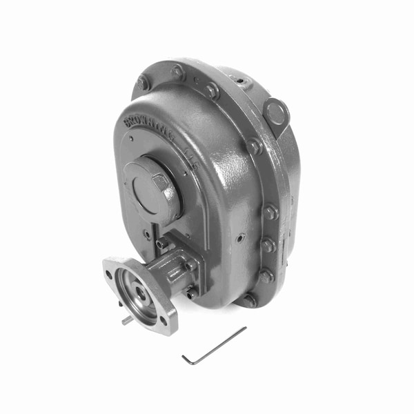 Cast Iron Shaft Mount Tapered Bore Reducer, 115HMTP25 9T SAE-A 2